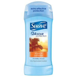 Suave Invis Sld Deod Trop Size 2.6z Suave Tropical Paradise Invisible Solid Antiperspirant Deodorant - Image 1