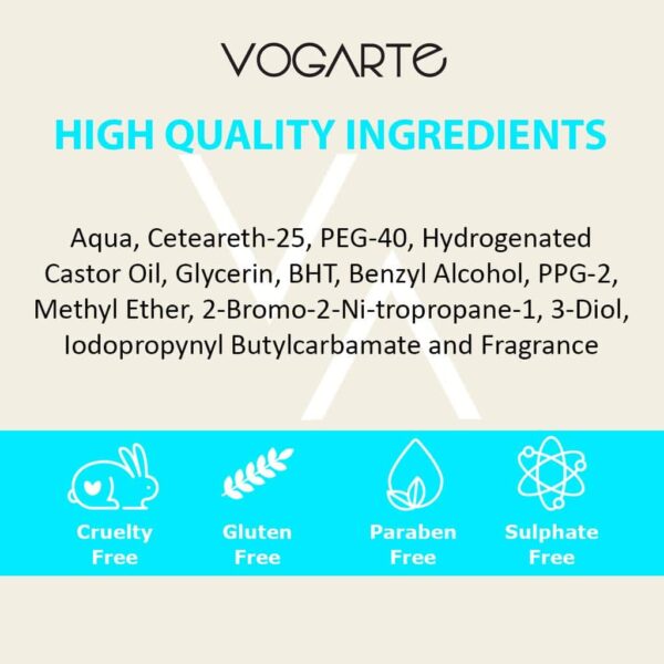 VOGARTE Hair Styling Aqua Wax for Men, Strong Hold & Shiny Finish, 3.52 oz - Image 6