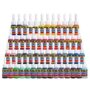 Solong Tattoo Ink Set 54 Complete Colors Pigment Kit 1/6oz (5ml) Tattoo Supply for Tattoo Kit TI1001-5-54