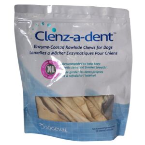 Clenz-A-Dent Rawhide Chews X-Lg 15 count - Image 1