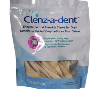 Clenz-A-Dent Rawhide Chews X-Lg 15 count