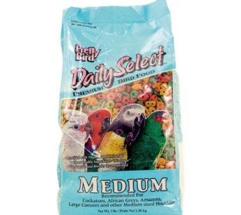 Pretty Bird International Bpb78117 Daily Select Premium Bird Food, Medium, 8-Pound