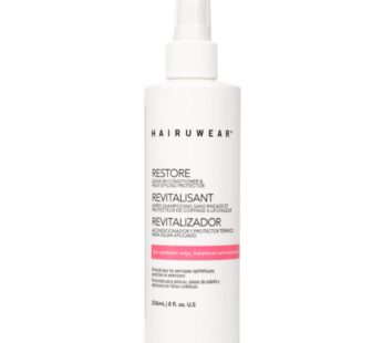 HairUWear”Restore” Leave in Conditioner & Heat Styler Protector for Wigs & Hair Extensions 8 oz.