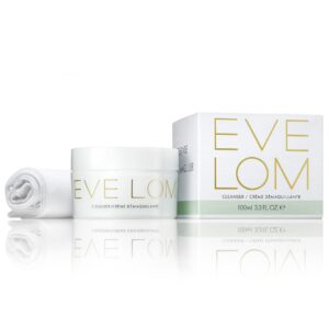 EVE LOM The Original Balm Cleanser - Facial Cleansing Balm - 5-in-1 Facial Cleanser & Muslin Cloth - Deep Cleansing & Gentle Exfoliation, Hydrating Sk - Image 3