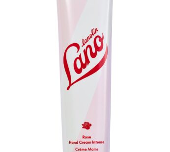 Lanolips Hand Cream Intense, Rose – Hand & Cuticle Cream for Dry, Cracked Skin – Lanolin Cream with Rose Oil, Shea Butter & Vitamin E – Cruelty-Free,