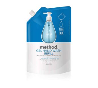 Method Gel Hand Soap Refill, Sea Minerals, 34 oz, 1 pack, Packaging May Vary