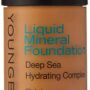 Youngblood Clean Luxury Cosmetics Liquid Mineral Foundation, Tahitian Sun | Dewy Mineral Lightweight Full Coverage Makeup for Dry Skin Poreless Flawle