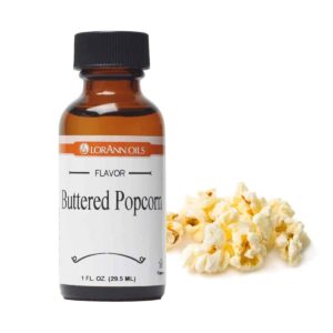 LorAnn Buttered Popcorn SS Flavor, 1 ounce bottle - Image 1