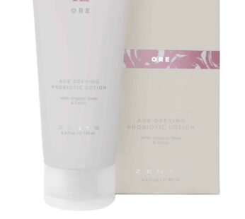 Zents Age Defying Probiotic Lotion (Ore Fragrance) Anti-Aging Body and Hand Cream with Organic Shea Butter & Hyaluronic Acid, 6.4 fl oz