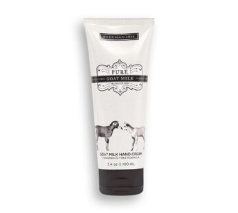 Beekman 1802 Pure Goat Milk Hand Cream, Pure – Fragrance Free – 3.4 oz – Moisturizing Lotion for Dry Skin – Anti-Aging Hydration – Good for Sensitive