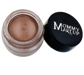 Mommy Makeup Waterproof Gel Eyeliner Pot in Chocolate Sizzle (Milk Chocolate Brown with Golden Shimmer/Golden Flecks) | Long Wear Cream Eye Liner | St