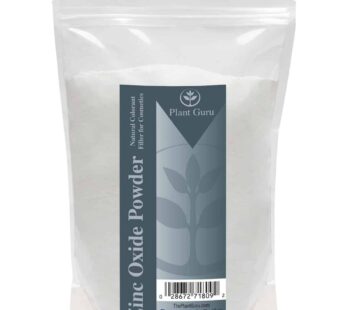 Zinc Oxide Powder 1 lb. Non-Nano, Uncoated, 100% Pure USP Pharmaceutical Grade. Great for DYI Soap Making, Sunscreen, Sunblock, Deodorant, Baby Diaper