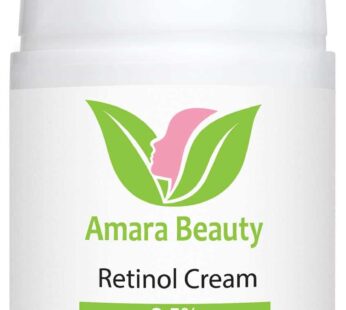 Retinol Cream for Face 2.5% with Hyaluronic Acid & Vitamins E & B5, 1.7 fl. oz.