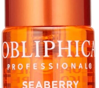 Obliphica Seaberry Leave in Hair Serum for Fine & Medium Hair – Vitamins and Omegas for Frizz Free & Nourished Hair – Hair Serum for Dry Hair and Grow