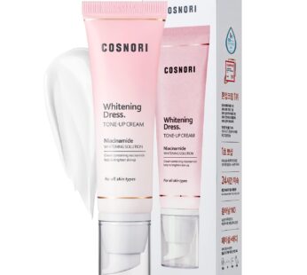 COSNORI W. Dress Tone-up Cream – Skin Radiance Face Moisturizer ? 24hr Lasting Hydrating & Sebum Control Face and Body ? Vegan, No Animal Tested ? Une