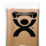 CanDo Singles Low Powder Exercise Band, 4-foot singles, Gold: XXX-Heavy