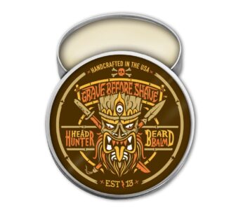 Grave Before Shave? Head Hunter Beard Balm (Tropical summer aroma) (2 oz.)