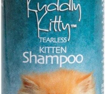 Bio-Groom Kuddly Kitty Shampoo ? Tearless, Gentle Kitten Shampoo, Soap-Free, Cat Bathing Supplies, Quick Rinse, Cat & Kitten Grooming Supplies, Cruelt