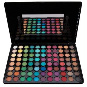 ForPro Professional Collection Bebeautiful Professional Makeup Eyeshadow with Applicators, 88-Color Palette, Matte - Image 1