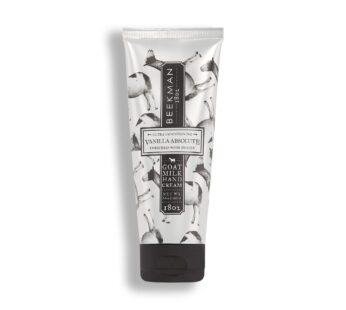 Beekman 1802 Pure Goat Milk Hand Cream, Vanilla Absolute – Scented – 3.4 oz – Moisturizing Lotion for Dry Skin – Anti-Aging Hydration – Good for Sensi