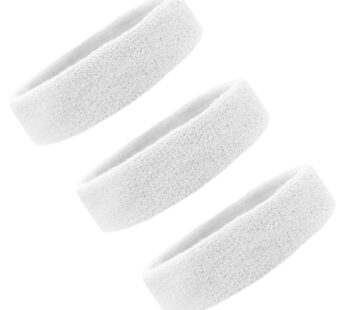 Sweat Bands/Headbands for Women Men/Elastic Headband, Sports Sweatband, Athletic Stretchy Head Band, Workout Running Basketball Tennis, Moisture Wicki