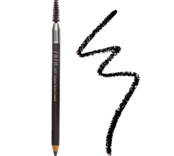 ZUZU LUXE Cream Brow Pencil (Jet- Black), Effortlessy sculpt and define eyebrows, natural finish, creamy formula. Natural, Paraben Free, Vegan, Gluten