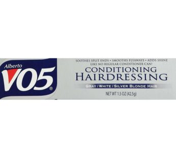 Alberto VO5 Conditioning Hairdressing for Gray/White/Silver Blonde Hair, 1.5-Ounce Tubes (Pack of 6)