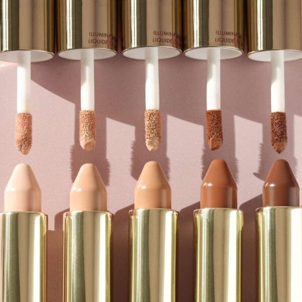 Wander Beauty Dualist Matte and Illuminating Concealer Makeup - Fair - Dual-Ended Matte Concealer Stick + Liquid Concealer - Full Coverage Concealer B - Image 6