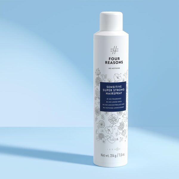No nothing Sensitive Unscented Hairspray with Extra Hold - Finishing Spray for Styling with Humidity Protection - Fragrance Free & Hypoallergenic - 9. - Image 7