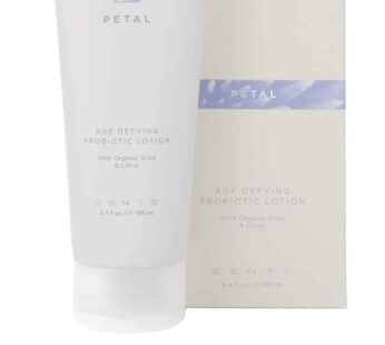 Zents Age Defying Probiotic Lotion (Petal Fragrance) Anti-Aging Body and Hand Cream with Organic Shea Butter & Hyaluronic Acid, 6.4 fl oz