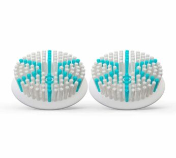 TAO Clean Replacement Daily Care Brush Heads, Replacement Heads (2 Heads) ? Daily Care Brush Replacement Heads for the TAO Clean Electric Face Cleansi