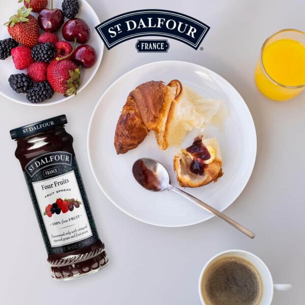 Charles Jacquin-St.Dalfour Consrv, 4 Fruits, 100%Fruit, 10-Ounce (Pack of 6) - Image 7