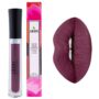 Aromi Black Cherry Matte Liquid Lipstick, Dark Plum Maroon Lip Color, Vegan and Cruelty-free, Long-Lasting and Highly Pigmented Lipstick (Black Cherry