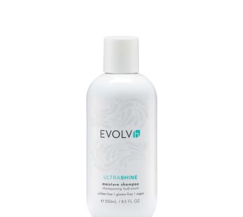 EVOLVh – Natural UltraShine Moisture Shampoo | Vegan, Non-Toxic, Clean Hair Care (8.5 fl oz | 250 mL)