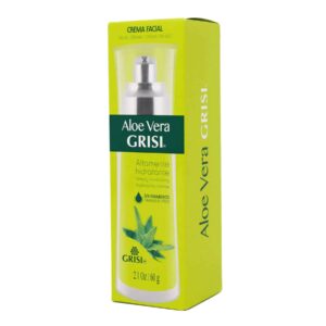 Grisi Aloe Vera Cream, Moisturizing Cream for all skin types enriched with Aloe Vera, Face Cream to Moisturize and Regenerate your skin, Keep Natural - Image 3