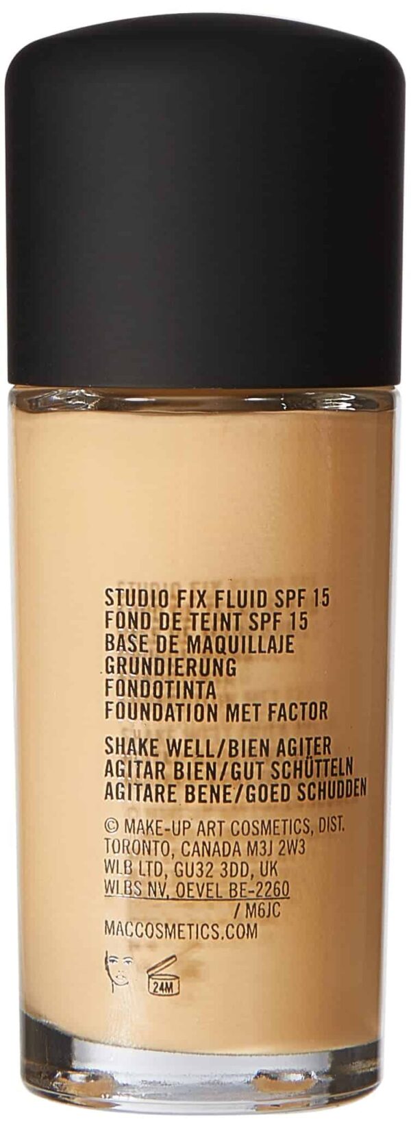 M.A.C. Studio Fix Fluid Spf 15 Foundation - NC20, 1 Ounce - Image 2