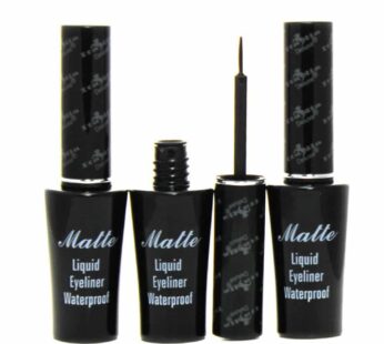 Italia Deluxe Matte Liquid Eyeliner Waterproof (3pcs)