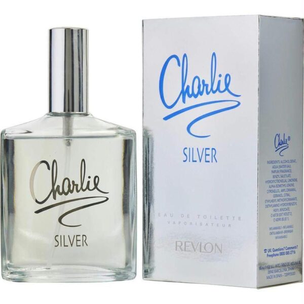 Charlie Silver by Revlon for WomenEau De Toilette Spray, 3.4 Ounce - Image 2