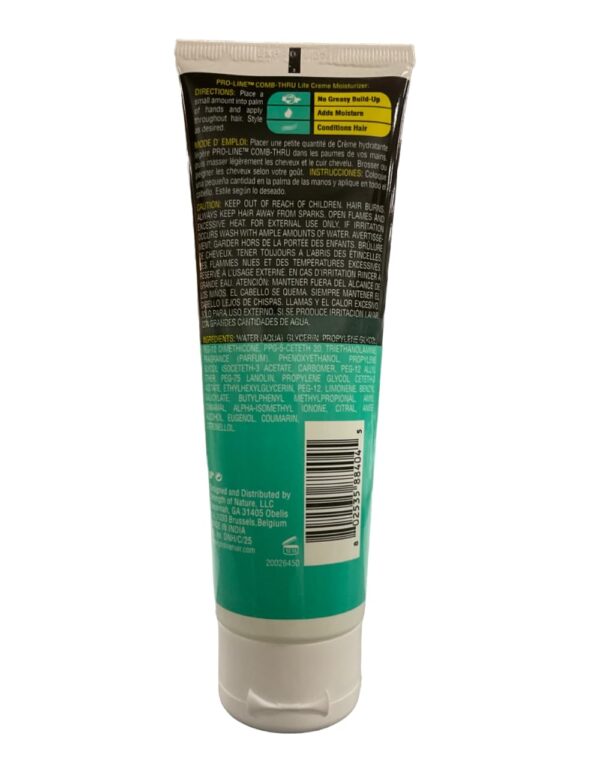 Pro-Line Comb-Thru Lite-Cr?me Moisturizer, Hair & Scalp Conditioner for Men, 4-Ounce Tubes (Pack of 6) - Image 2