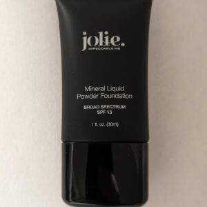 Jolie Mineral Liquid Powder Foundation SPF 15 1 Fl. Oz. Hypoallergenic - For All Skin Types (Pale Beige) - Image 3