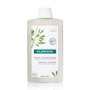 Klorane Ultra-Gentle Shampoo with Oat Milk, Sulfate-Free, Dermatologist and Pediatric Tested, Hypoallergenic, Vegan, Plant-based, Biodegradable - Image 1