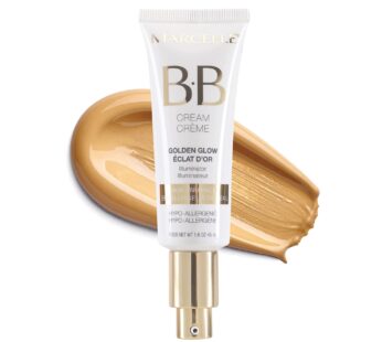 Marcelle BB Cream Golden Glow, Universal Shade, Tinted Moisturizer, Skin Enhancer, Illuminator, Beauty Balm, Non-Comedogenic, Paraben-Free, Oil-Free,
