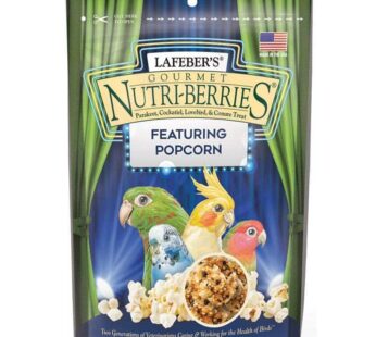 Lafeber’s Popcorn Nutri-Berries for Cockatiels 4 oz bag