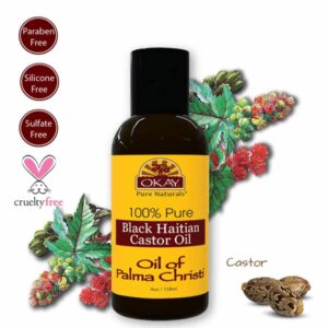 OKAY BLACK HAITIAN CASTOR OIL 4oz / 118ml - Image 3