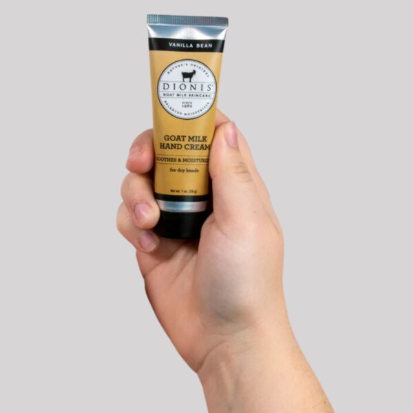 Dionis Goat Milk Skin Care Vanilla Bean Scented Hand Cream Set - Cruelty Free Travel Size Hand Lotion For Hydrating & Moisturizing Dry Skin - Paraben - Image 6