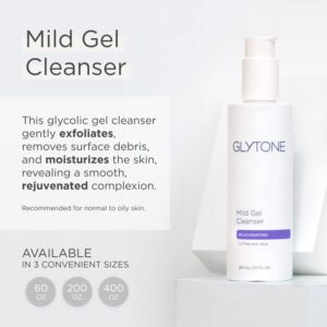 Glytone Mild Cream Cleanser with 3.4 Free Acid Value Glycolic Acid, Glycerin, Creamy for Dry Skin, Citrus Oil, Exfoliate and Moisturize, 6.7 oz - Image 2