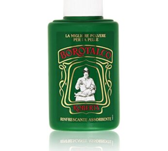 Robert’s Italian Borotalco Classic Talc Powder Travel Size Shaker