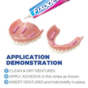 Fixodent Original Denture Adhesive Cream-2.4 oz, 4 pk - Image 6