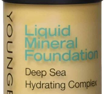 Youngblood Liquid Mineral Foundation, Sand, 17 Shades, Vegan, Cruelty-Free, Gluten-Free
