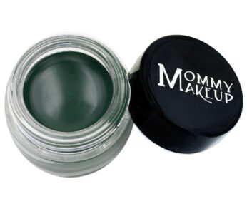 Mommy Makeup Waterproof Gel Eyeliner Pot in Hunter (Rich Hunter/Forest Green) | Long Wear Cream Eye Liner | Stay Put Semi-Permanent Gel Eyeliner